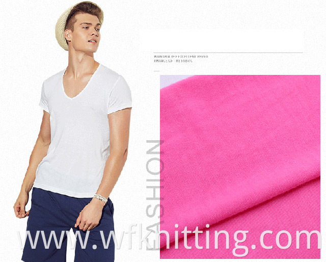 Polyester Knit Fabric For T-shirt